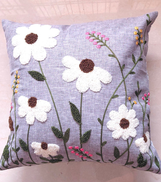 Floral Cushion Covers - Lavender